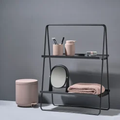 Discount Zone Denmark Estantería A-Table, Negro