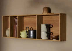 Outlet Ferm Living Estantería Bon 36x47 cm, Oiled Oak Marrón