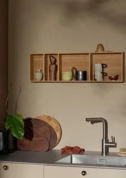 Outlet Ferm Living Estantería Bon 36x47 cm, Oiled Oak Marrón