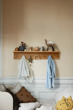 Sale Ferm Living Estantería con ganchos Place Rack roble, Large Marrón