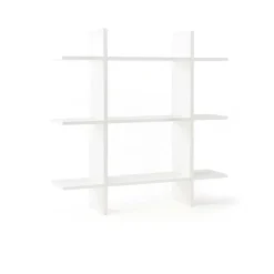 Outlet Kid's Concept Estantería de pared con 3 baldas Star, Blanco