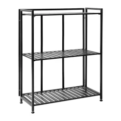 Best MUUBS Estantería de pared Manhattan Low 65,5x33x79,5 cm, Black Negro
