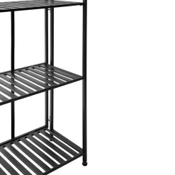 Best MUUBS Estantería de pared Manhattan Low 65,5x33x79,5 cm, Black Negro