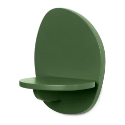 New Ferm Living Estantería de pared Pilu 25 cm, Verdant Green Verde