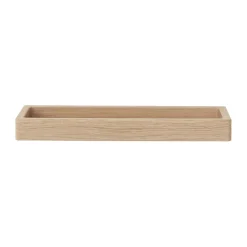 Clearance Andersen Furniture Estantería de pared Shelf 10 32 cm, Lacquered oak Marrón