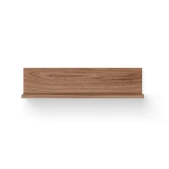 Outlet New Works Estantería de pared Tana 75 cm, Nogal Marrón