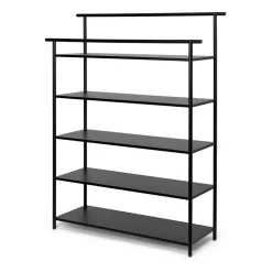 Online Ferm Living Estantería de suelo Dora, Black Negro