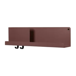 Clearance Muuto Estantería Folded, mediana, Deep Red Rojo