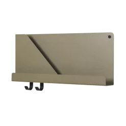 Outlet Muuto Estantería Folded, pequeña, olive Verde