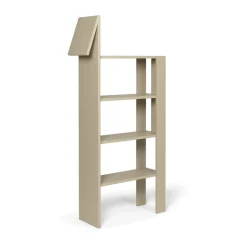 Outlet Ferm Living Estantería Giraffe 69x140 cm, Cashmere Beige