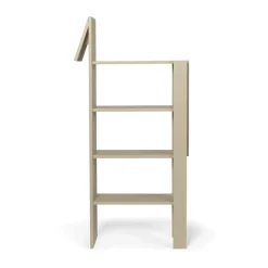 Outlet Ferm Living Estantería Giraffe 69x140 cm, Cashmere Beige