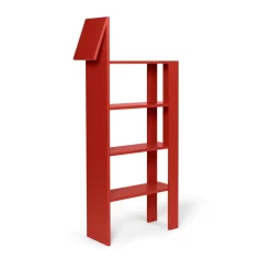 Online Ferm Living Estantería Giraffe 69x140 cm, Poppy Red Rojo