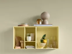 Outlet Montana Estantería Mini 1002 35x35 cm, Camomile Amarillo