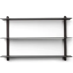 Best Gejst Estantería Nivo A, fresno teñido de - Negro