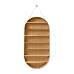 Discount Ferm Living Estantería Oval Dorm, Oiled oak Beige