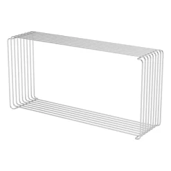 New Montana Estantería Panton Wire Extended 34,8x70x18,2 cm, Chrome Plateado