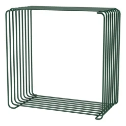 Hot Montana Estantería Panton Wire Single 34,8x34,8x18,8 cm, Pine Verde