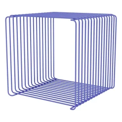 Outlet Montana Estantería Panton Wire Single 34,8x34,8x34,8 cm, Monarch Azul