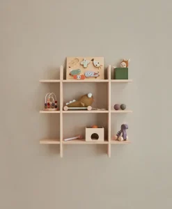 Online Kid's Concept Estantería Saga blonde, Haya Beige