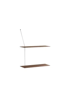Online Woud Estantería Stedge 60 cm, Roble ahumado Marrón