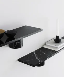 Outlet Normann Copenhagen Estantería Sten Shelf 80 cm, Mármol Negro