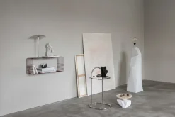 New Mette Ditmer Estantería Wire, Wine, 31 × 70 × 26 cm Rojo