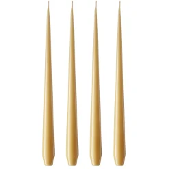 Best Ester & erik 4 Velas lacadas, 14/2-0, 42 cm Beige