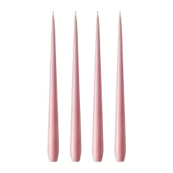 Sale Ester & erik 4 Velas lacadas, old rose, 42 cm Rosa