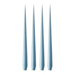 Ester & erik 4 Velas lacadas, Moon blue 37, 32 cm Azul