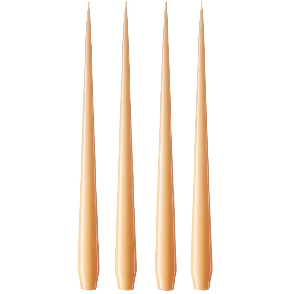 Online Ester & erik 4 Velas lacadas, dark Melon sorbet 19/2-0, 32 cm Naranja