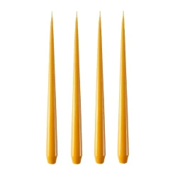 Best Ester & erik 4 Velas lacadas, honey balm, 32 cm Amarillo