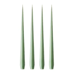 Ester & erik 4 Velas lacadas, eucalyptus, 32 cm Verde