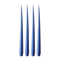 Clearance Ester & erik 4 Velas mate, Cornflower 48, 42 cm Azul