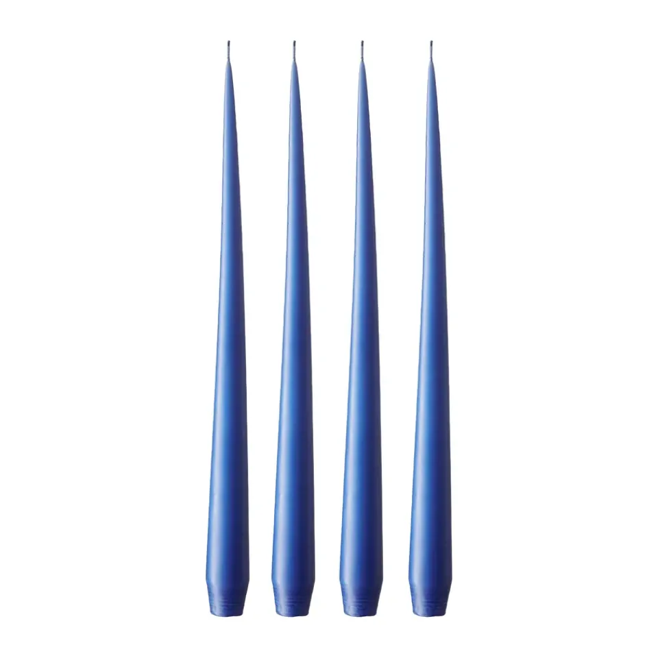 Sale Ester & erik 4 Velas mate, Cornflower 48, 32 cm Azul