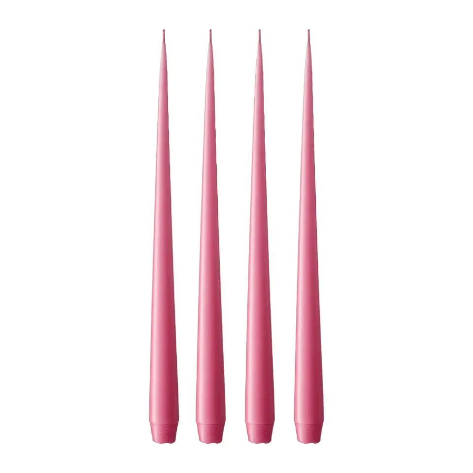 Clearance Ester & erik 4 Velas mate, Clear pink 41, 32 cm Rosa