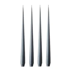 Clearance Ester & erik 4 Velas mate, dark slate, 42 cm Gris