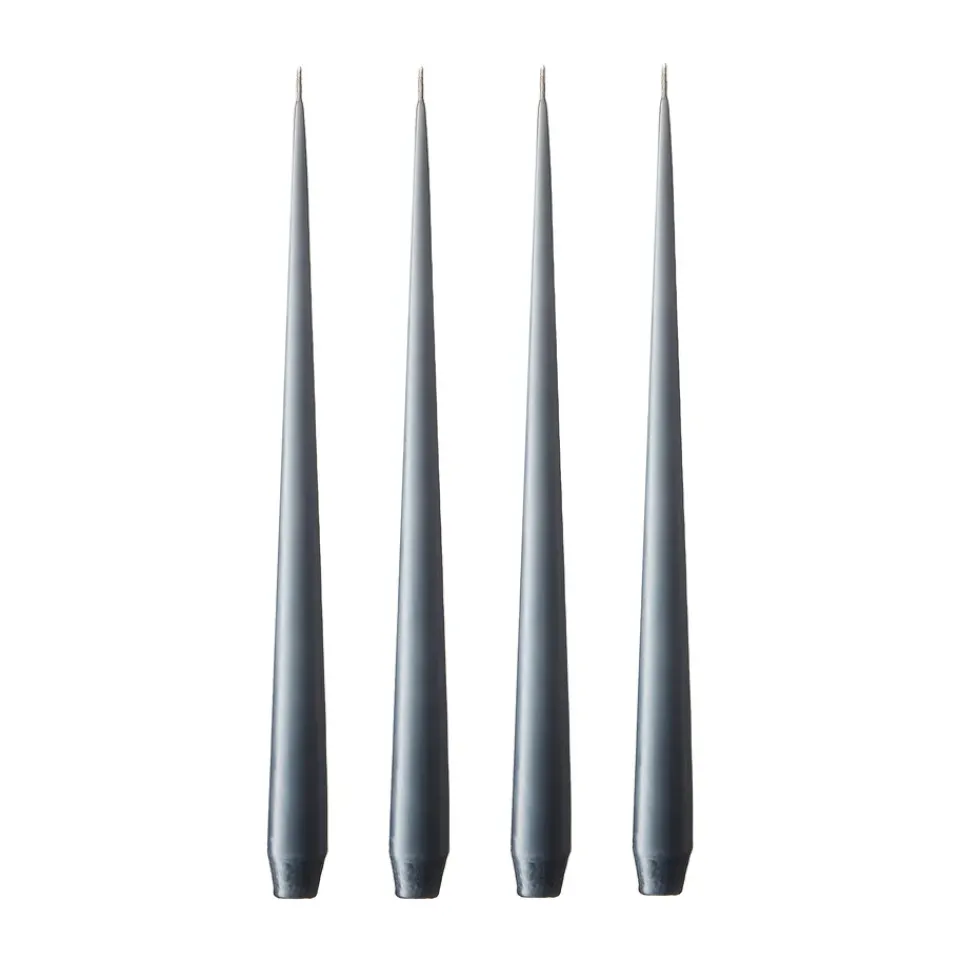 Best Ester & erik 4 Velas mate, dark slate, 32 cm Gris