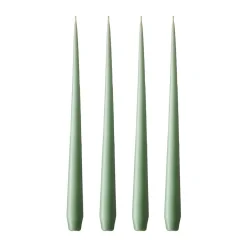 Outlet Ester & erik 4 Velas mate, eucalyptus, 42 cm Verde