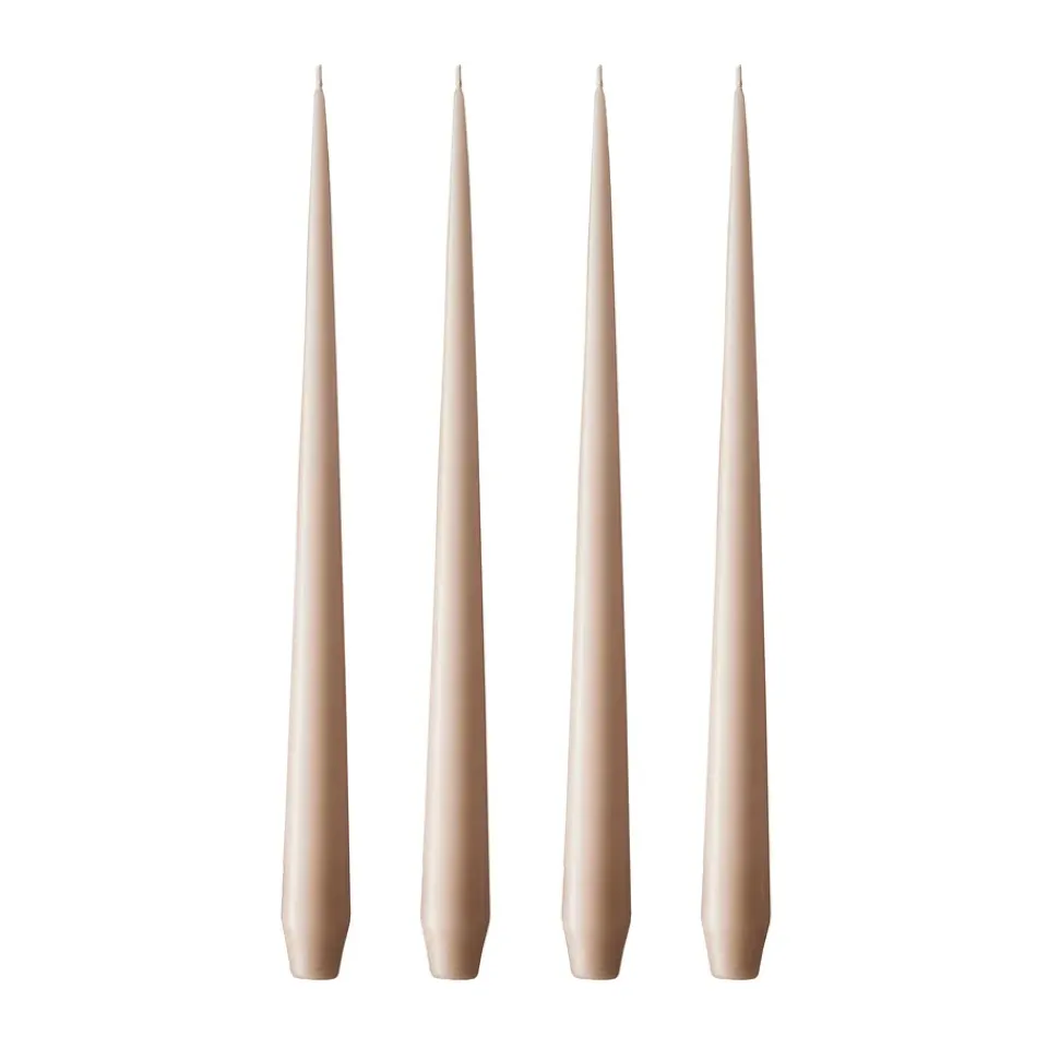 Outlet Ester & erik 4 Velas mate, ice latte, 42 cm Beige