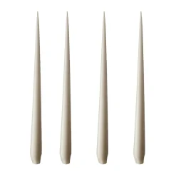 Discount Ester & erik 4 Velas mate, linen grey, 32 cm Beige