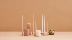 Clearance Ester & erik 4 Velas mate, Rosewater 51, 32 cm Rosa
