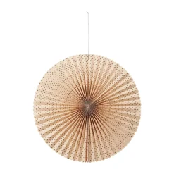 Online Broste Copenhagen Estrella de adviento Stella rosette L Ø60 cm, Natural-forest green Beige