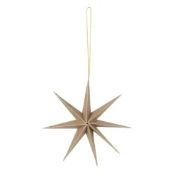 Discount Broste Copenhagen Estrella de papel Star Ø15 cm, Natural brown Beige
