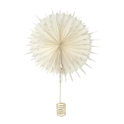 Discount Scandi Living Estrella para árbol Dusk, , Ø10 cm Blanco