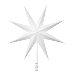 New Broste Copenhagen Estrella árbol Ø30 cm, White Blanco