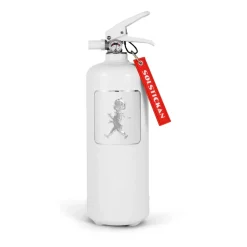 Outlet Solstickan Design Extintor Solstickan 2 kg, Blanco-plateado BlancoPlateado