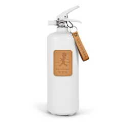 Clearance Solstickan Design Extintor Solstickan 2 kg, Piel marrón claro BlancoMarrón