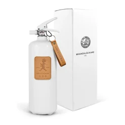 Clearance Solstickan Design Extintor Solstickan 2 kg, Piel marrón claro BlancoMarrón