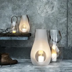 Best Holmegaard Farol para velas Design With Light, 16 cm Transparente