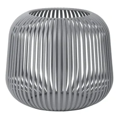 Online Blomus Farol portavelas Lito Ø20 cm, Steel gray Gris